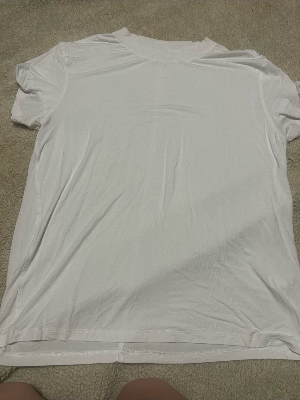 Classic White Short Sleeve Tee - Unbranded